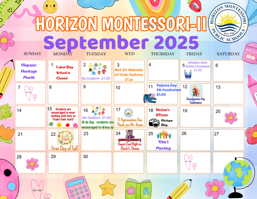 September Calendar