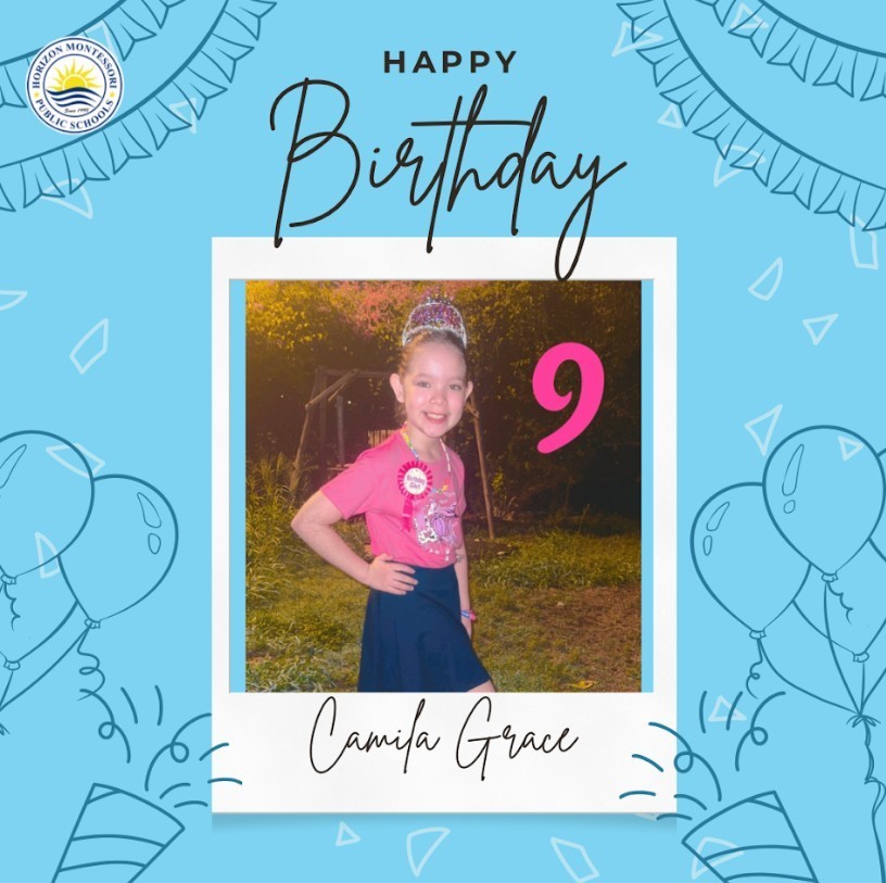 Happy Birthday Camila Grace!