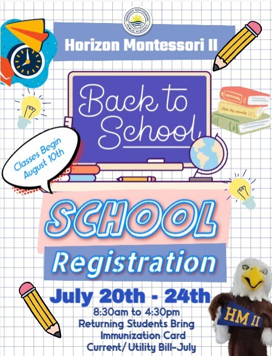 Back to School Registration