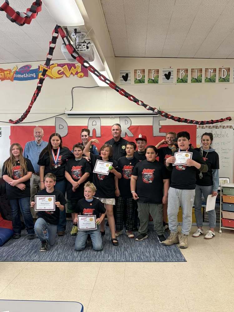 D.A.R.E. program students
