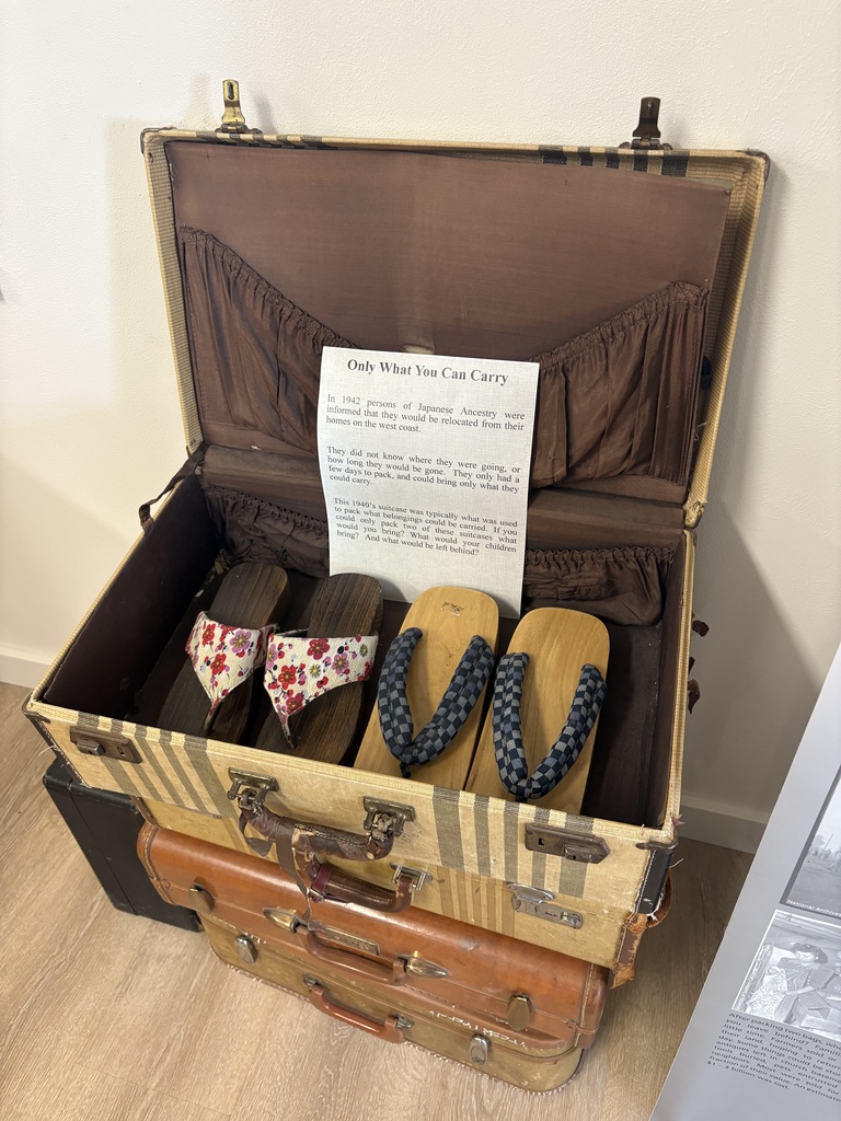 Shoes in a box. 
