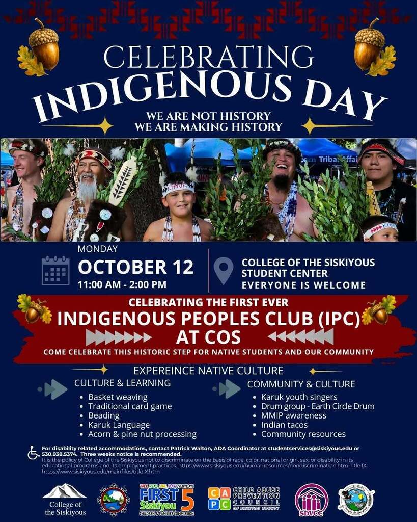 COS Indigenous People's Day Flyer