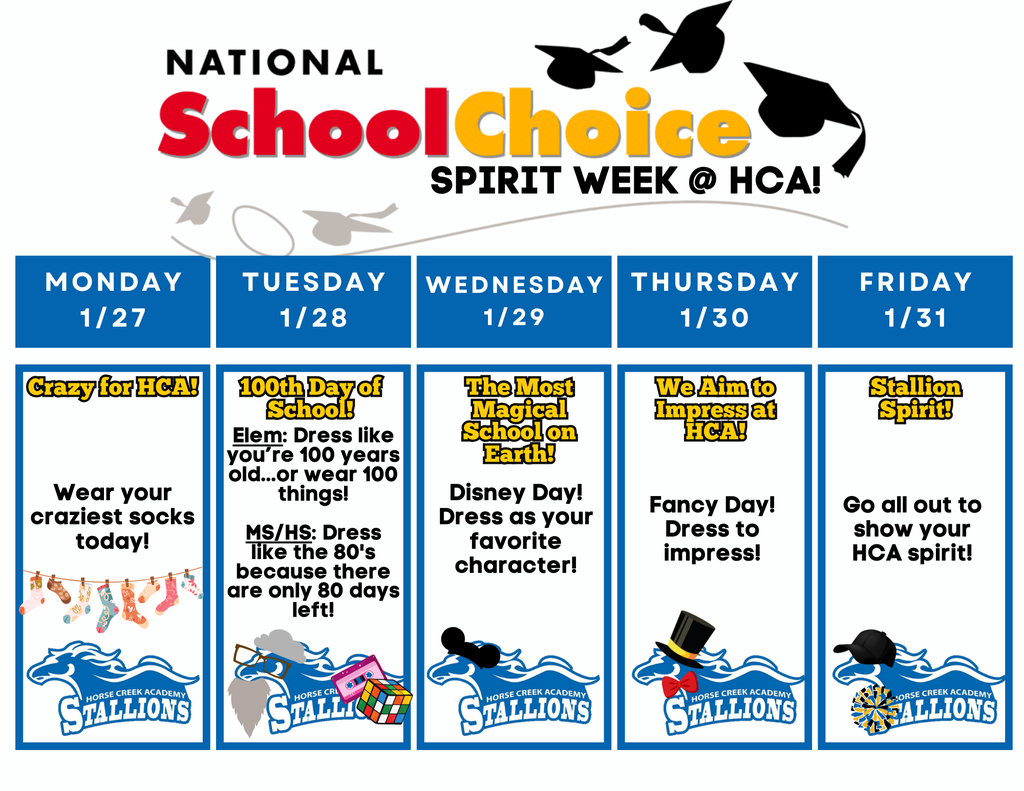 School Choice Week, visit our 1/6 weekly update for a PDF version.