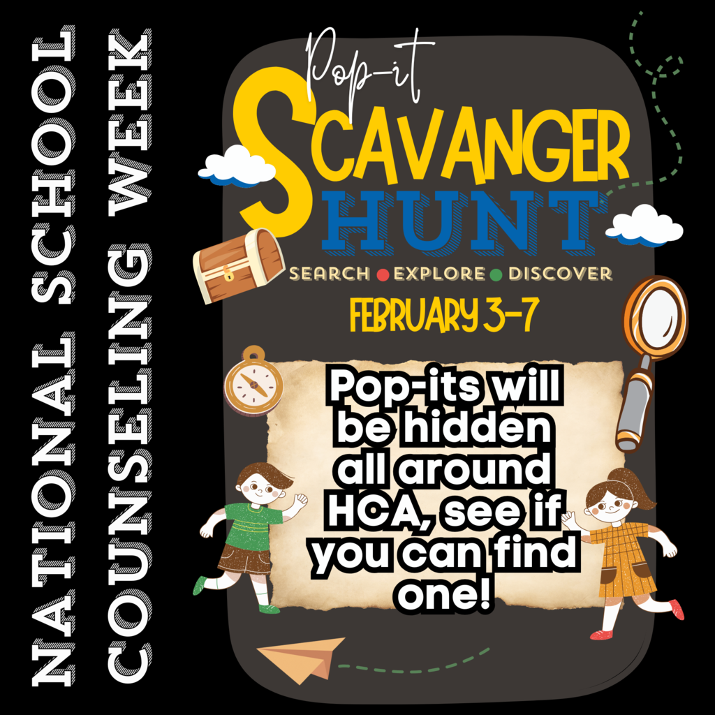 Pop It Scavanger Hunt
