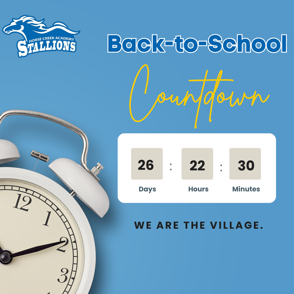 The countdown is on!