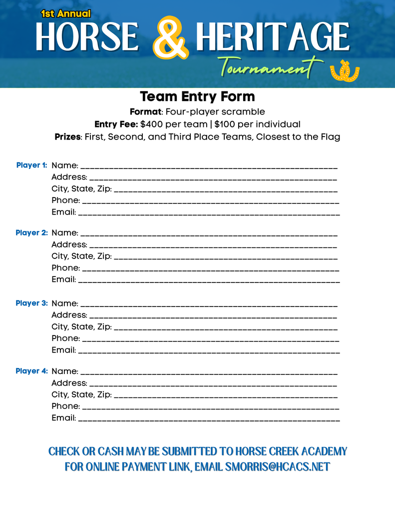 Golf Tournament