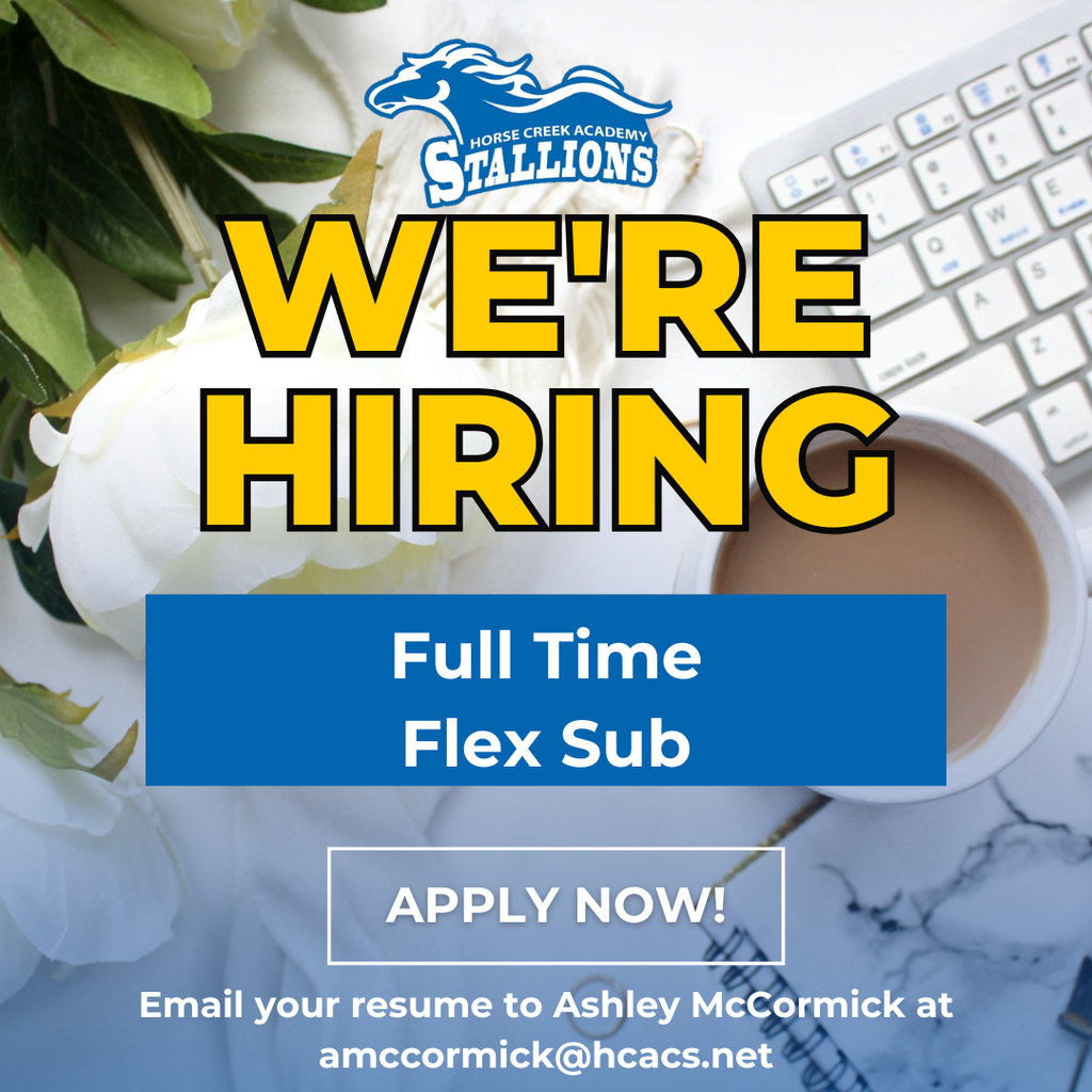 Hiring Full Time Flex Sub