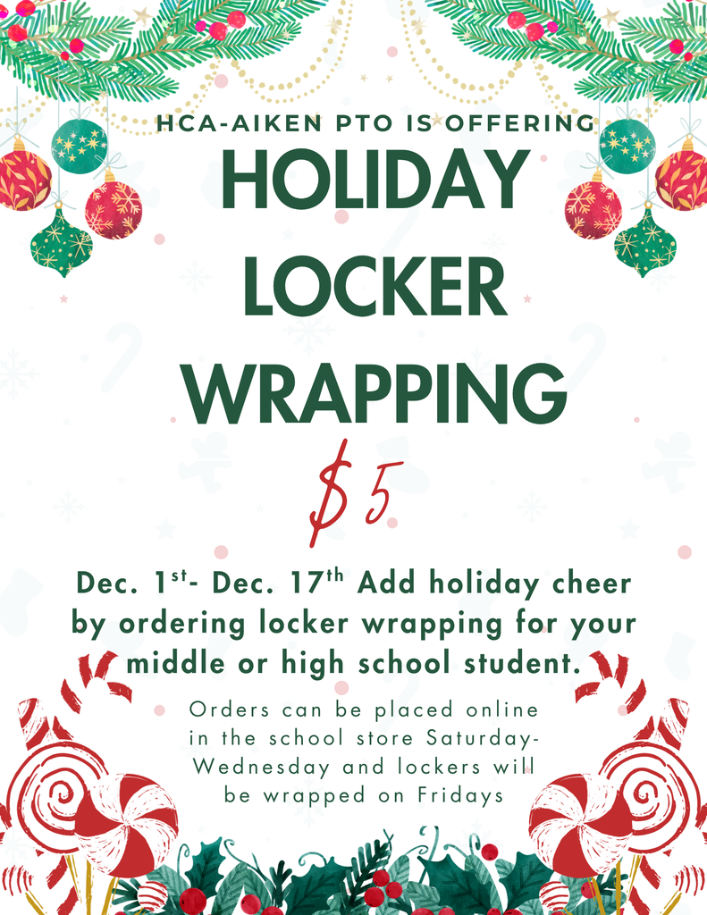 Holiday Locker Wrapping