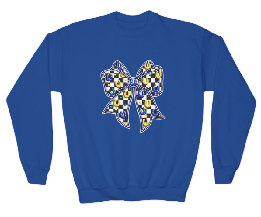 Horseshoe Bow Crewneck