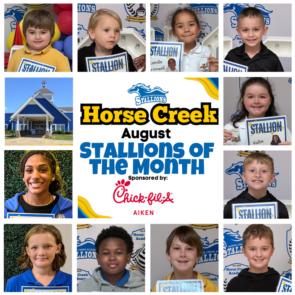 August Students of the Month