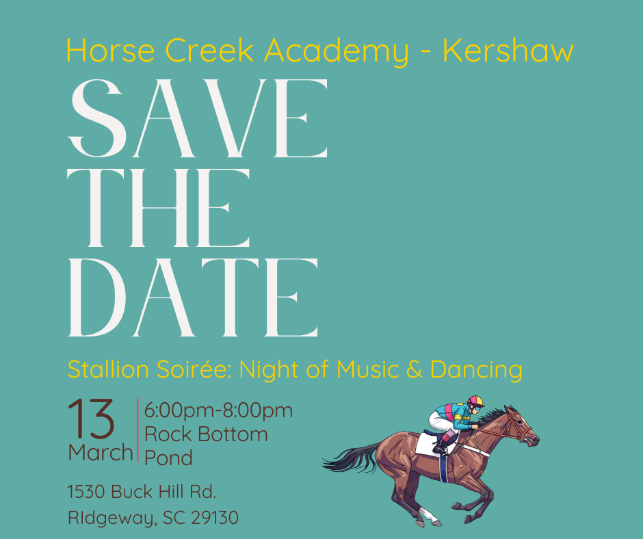 Stallion Soiree Save the Date (Facebook Post)