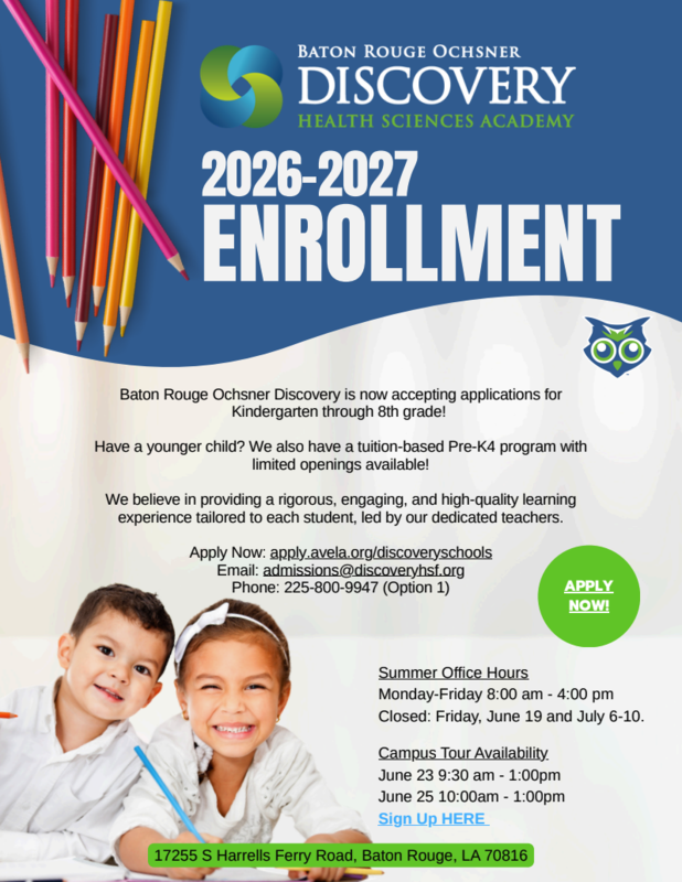2026-2027 Enrollment