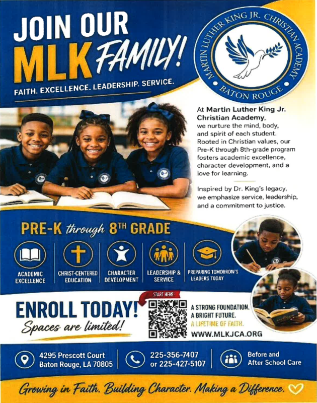 Join our MLK Family
