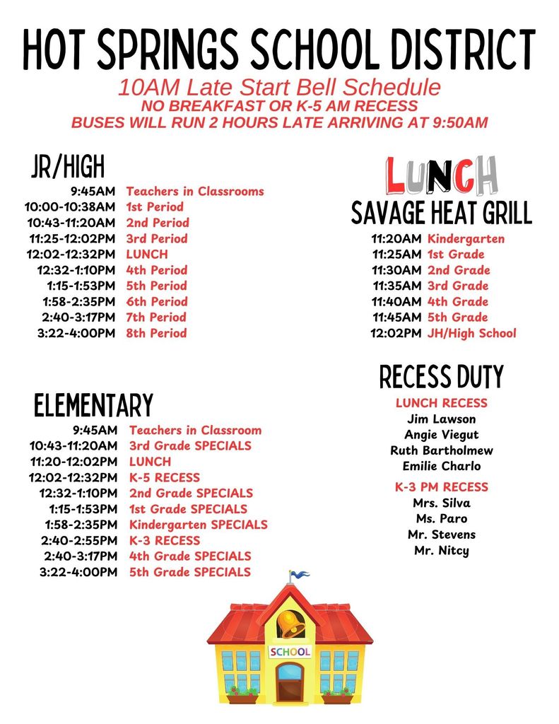 10AM start
