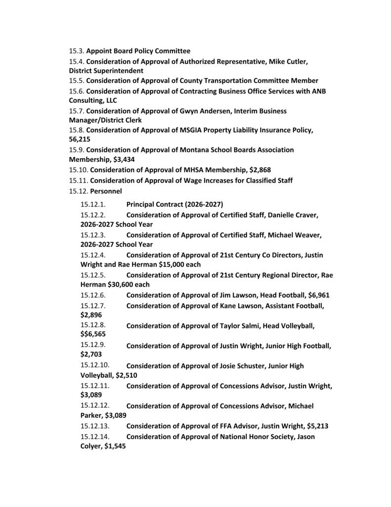 agenda pt2