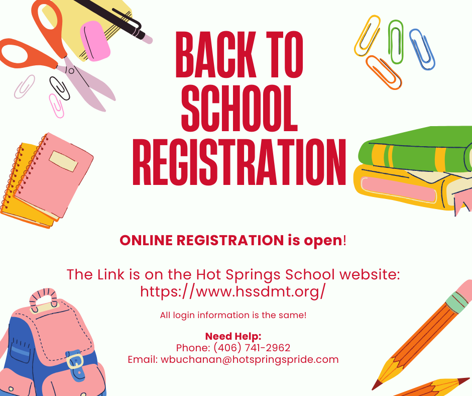 Back to school Registration
