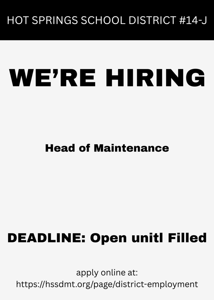 Head of Maintenance ad