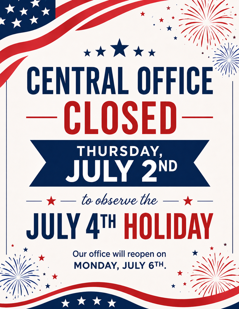 July 4th Holiday