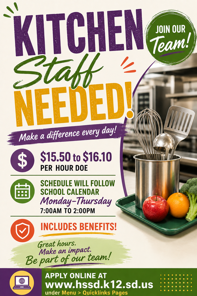 Kitchen Staff Needed