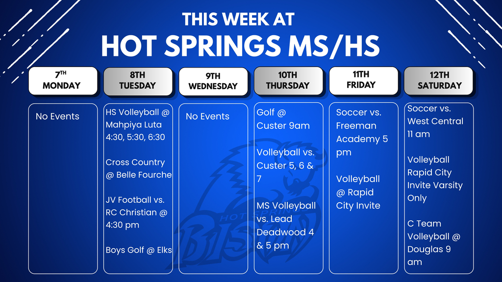 Weekly Calendar