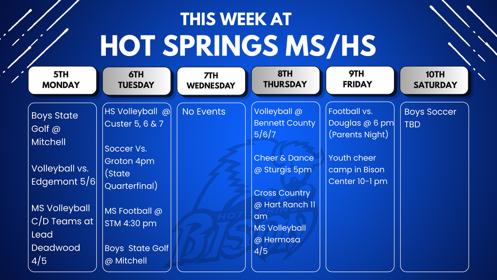 Weekly Calendar