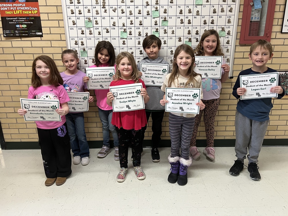 December Student of the Month 