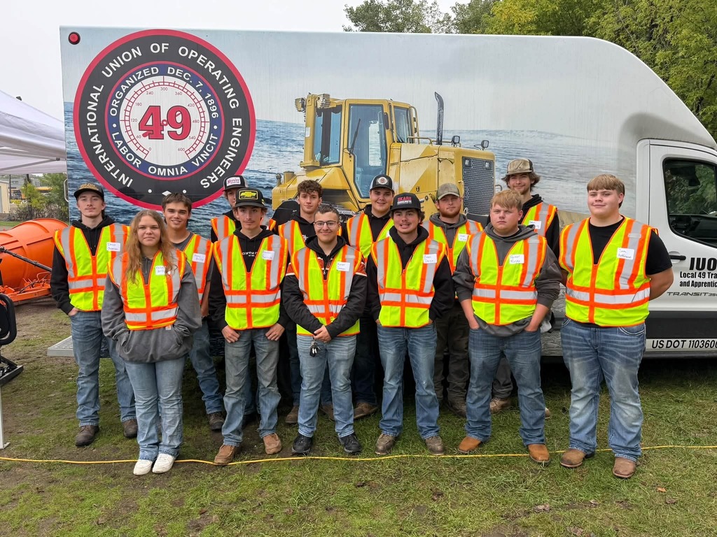 Snow Plow Operators Training at the Minnesota State Fairgrounds by Washington County and our Local 49 partners