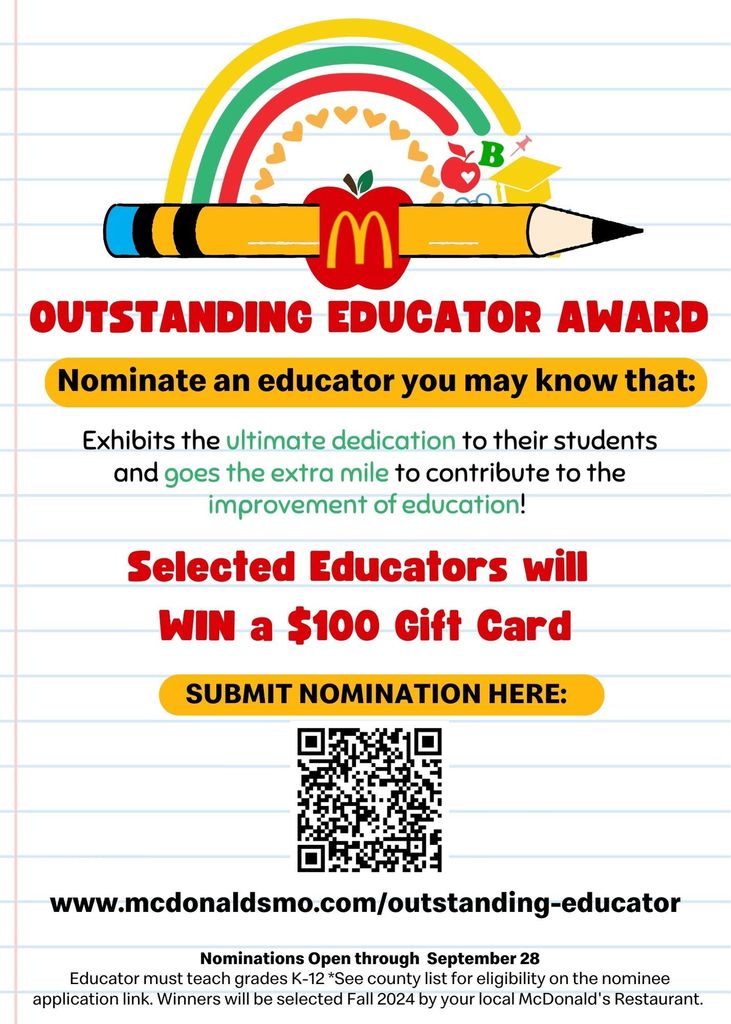 Outstanding Educator Award