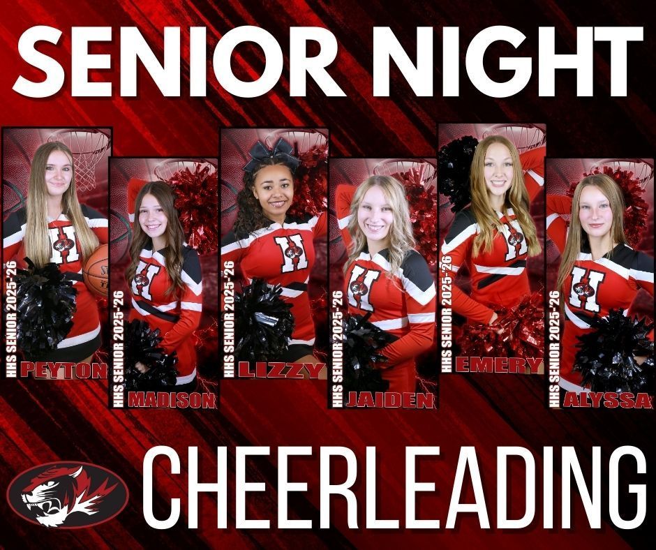Cheer Senior night