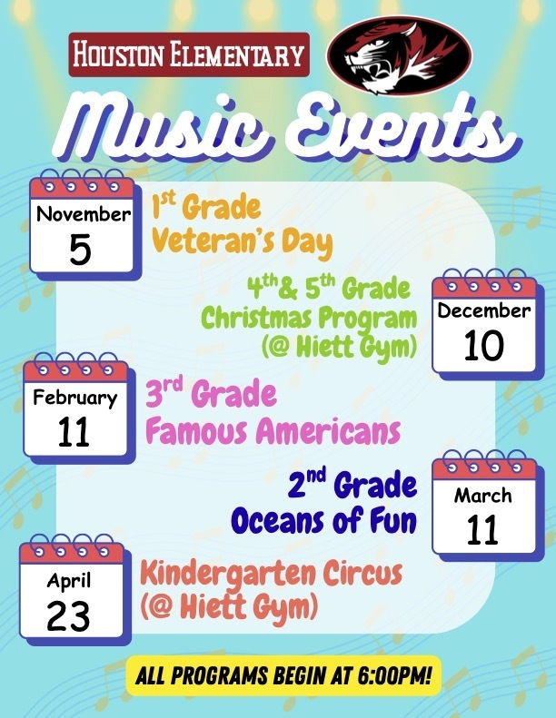 Elementary Music Events