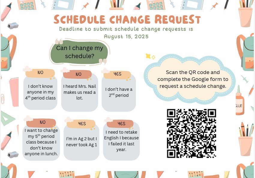 Schedule Change Request
