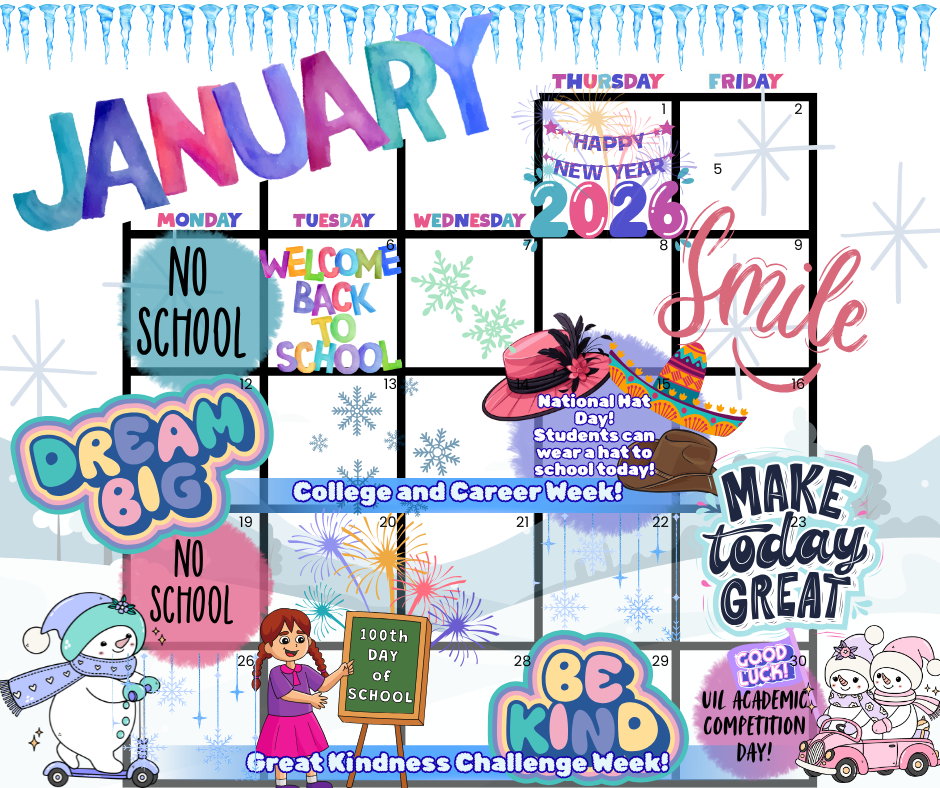 January Calendar