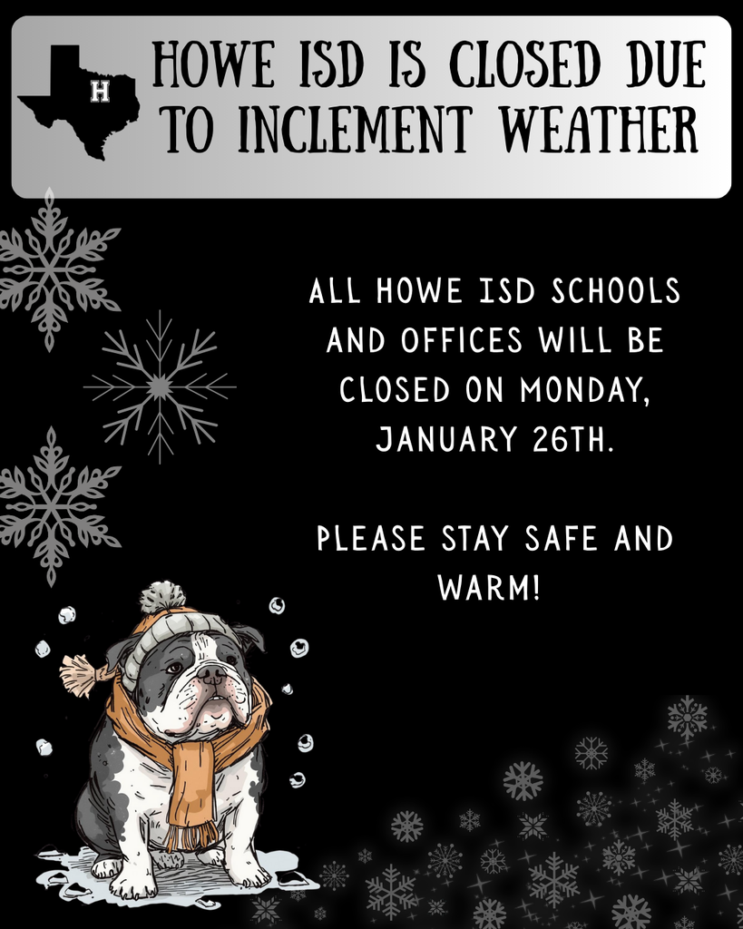School Closed Monday January 26th