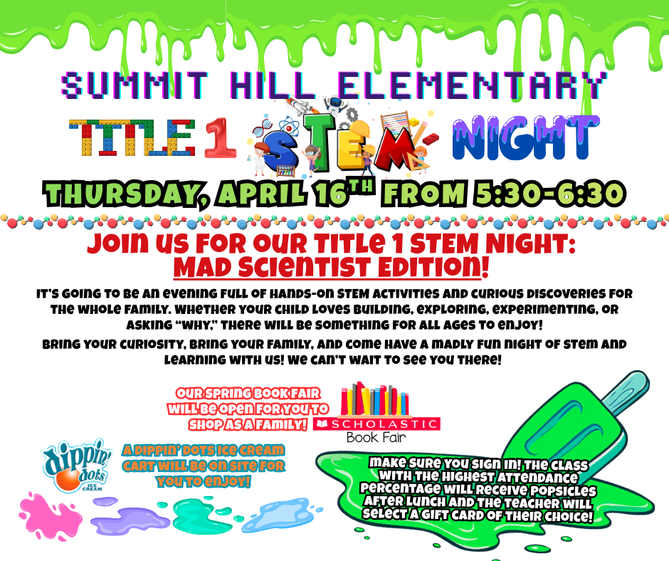 Title 1 STEM Night: Mad Scientist Edition