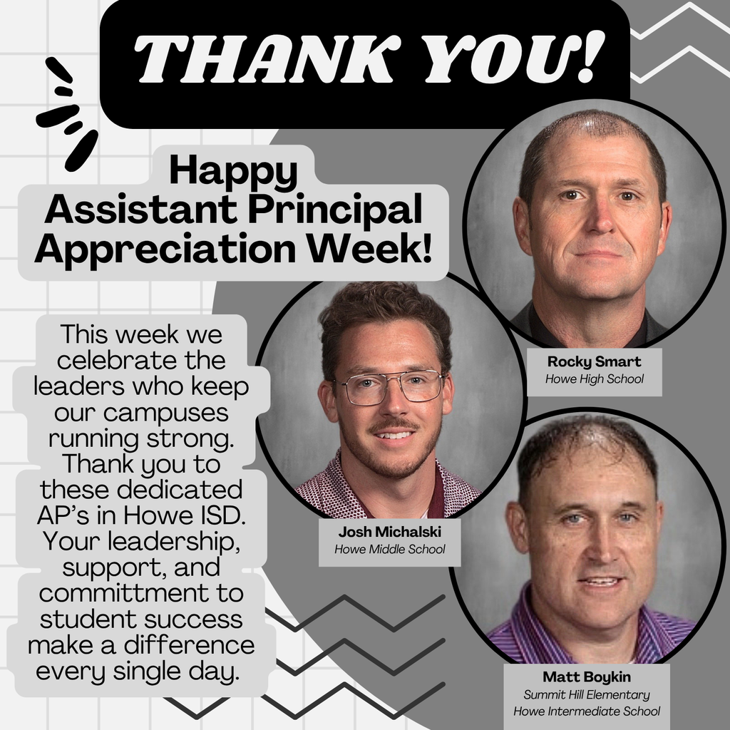 Happy Assistant Principal Appreciation Week! 