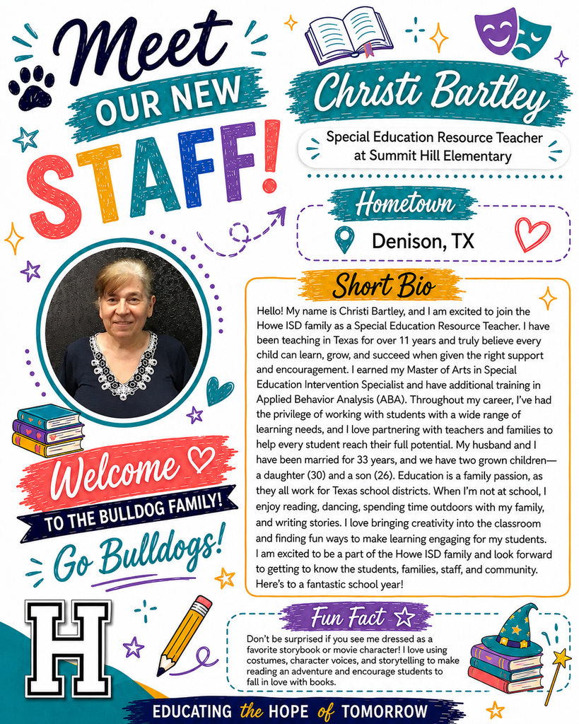 Welcome to Howe ISD!