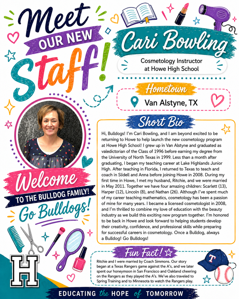 Welcome to Howe ISD!