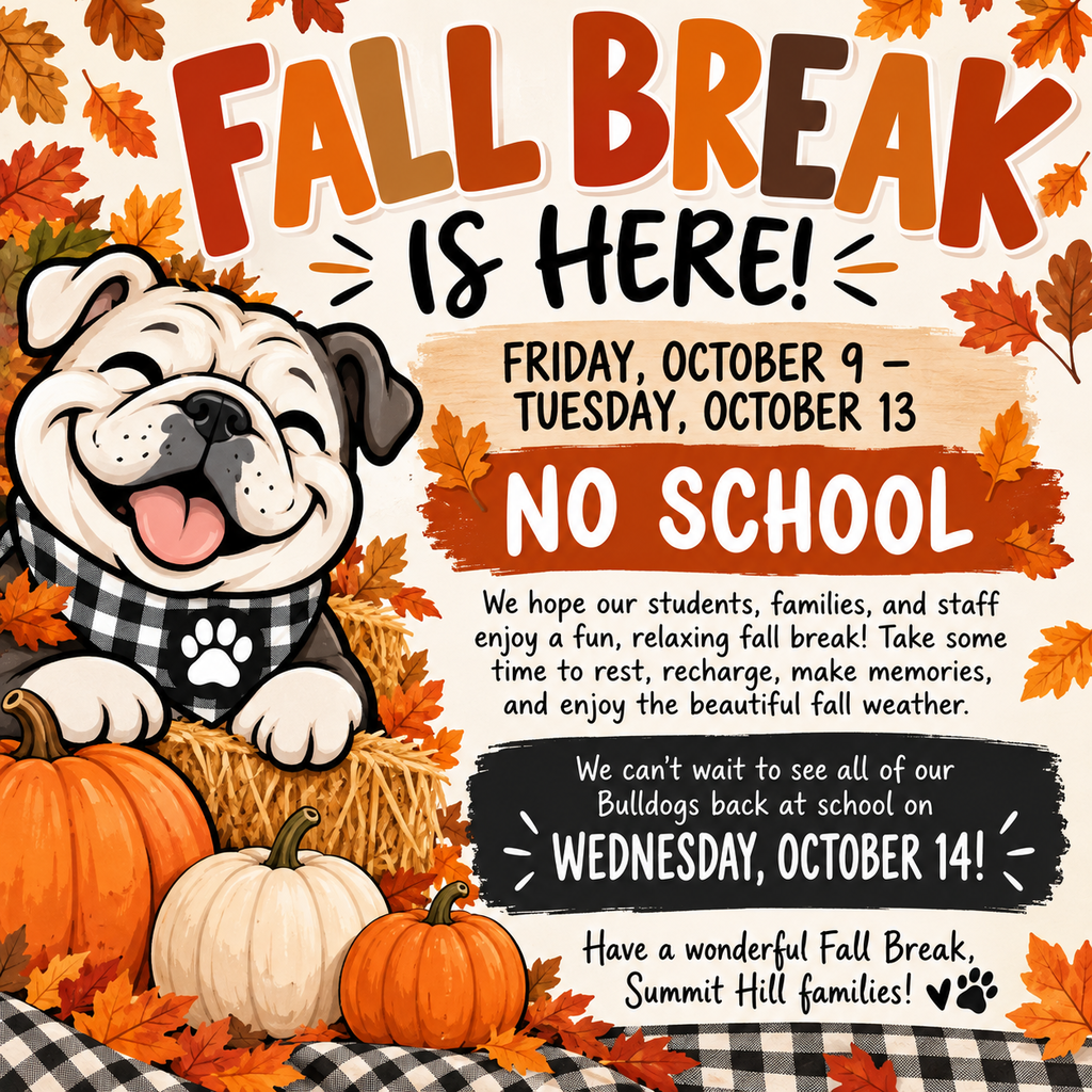 fall break is here!