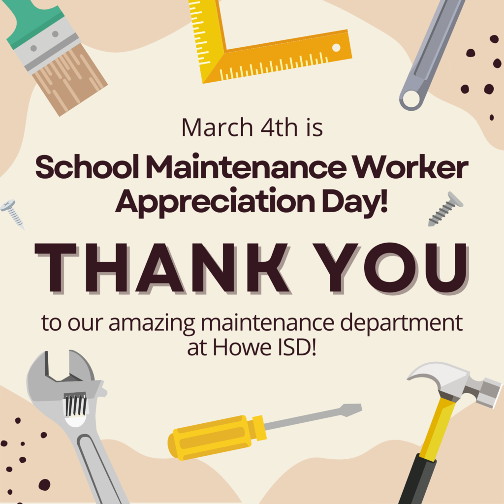 School Maintenance Worker Day