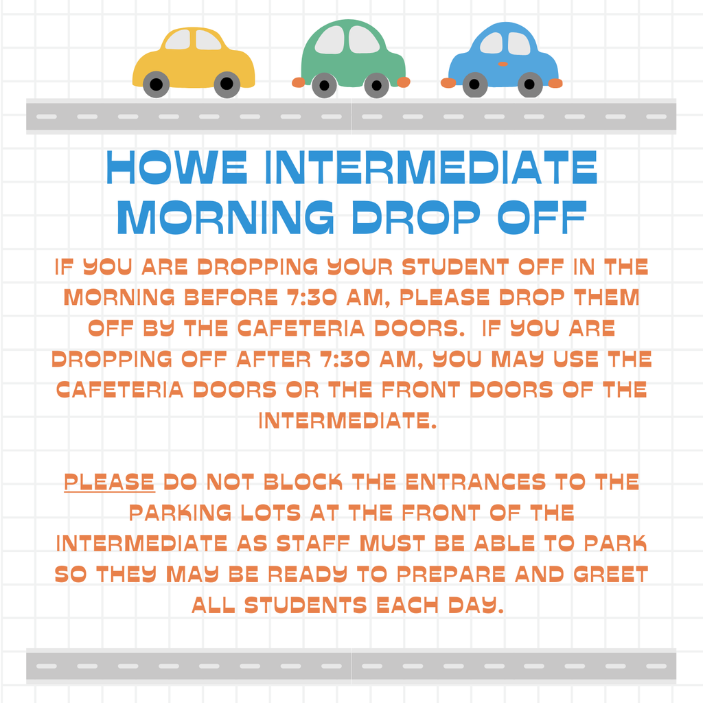 Morning Drop off