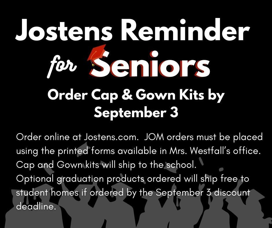 Jostens Reminder
