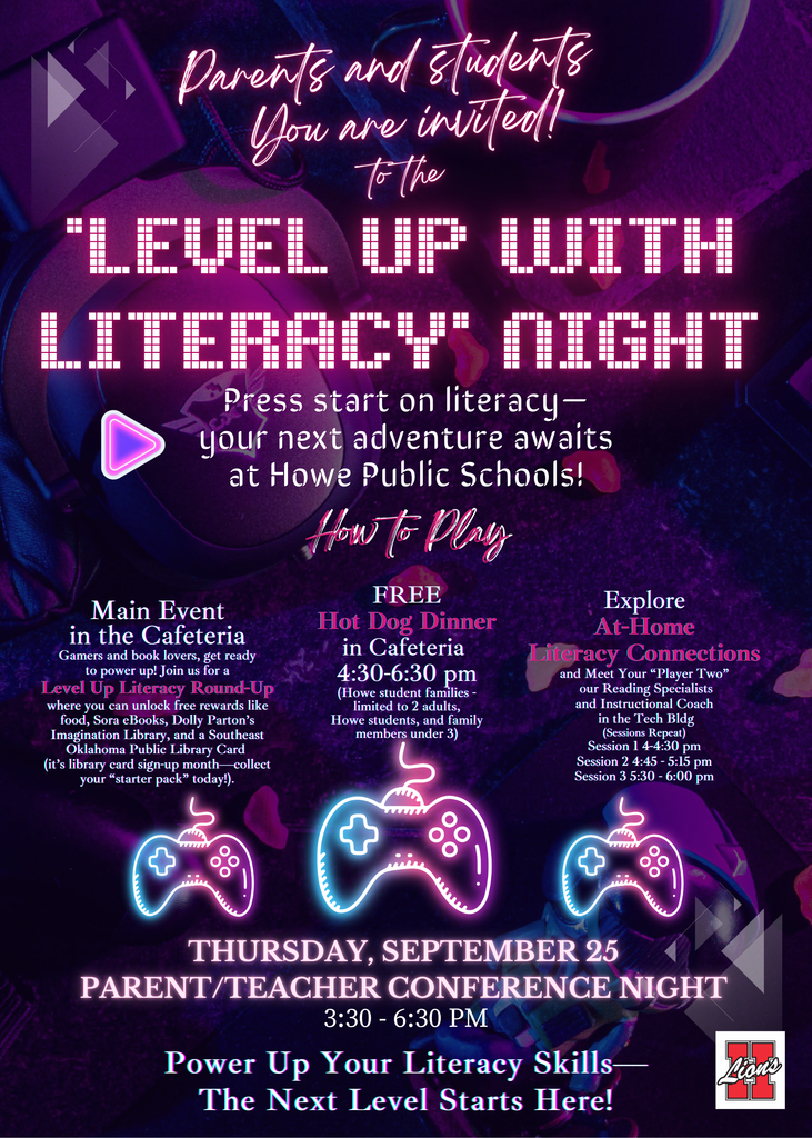 Literacy Night Flyer
