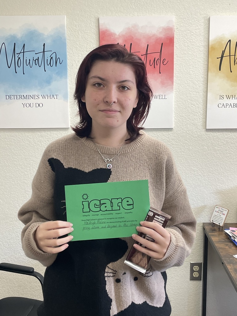 📚 Huge shoutout to Haileigh M. and Erica V. Haileigh shows dedication and responsibility as an intern in the library. Erica's positive attitude and willingness to help others make a huge impact on those around her. Thanks for showing what true Lion Pride looks like! 💛🦁 #LionPride #StudentSpotlight