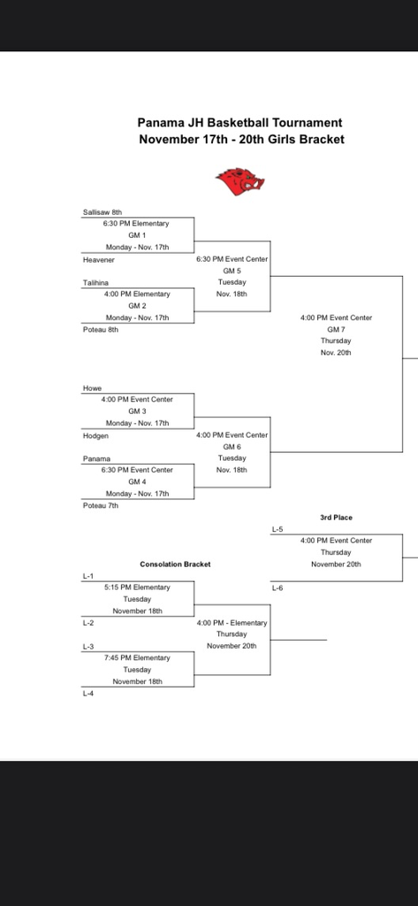 JH Panama Tournament (Girls)
