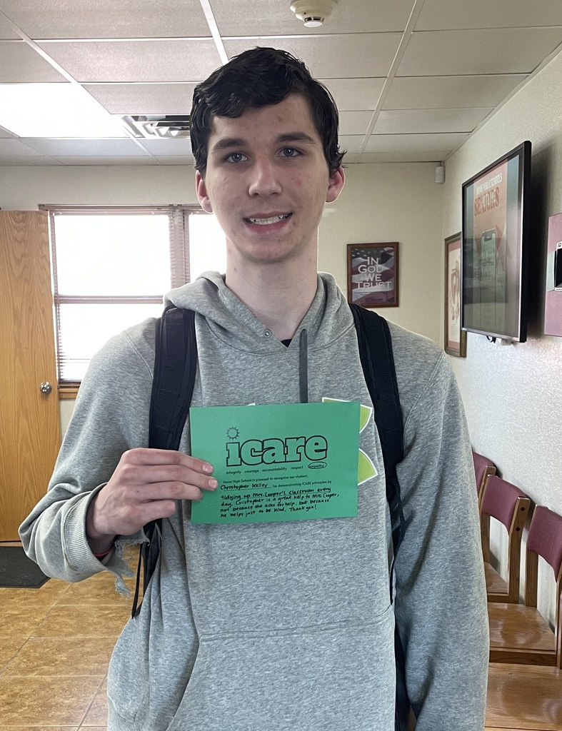 Congratulations to Christopher Kelley! He is the kind of helper who takes action before anyone even has to ask. Thanks for leading with heart and showing true Lion pride! 🦁✨