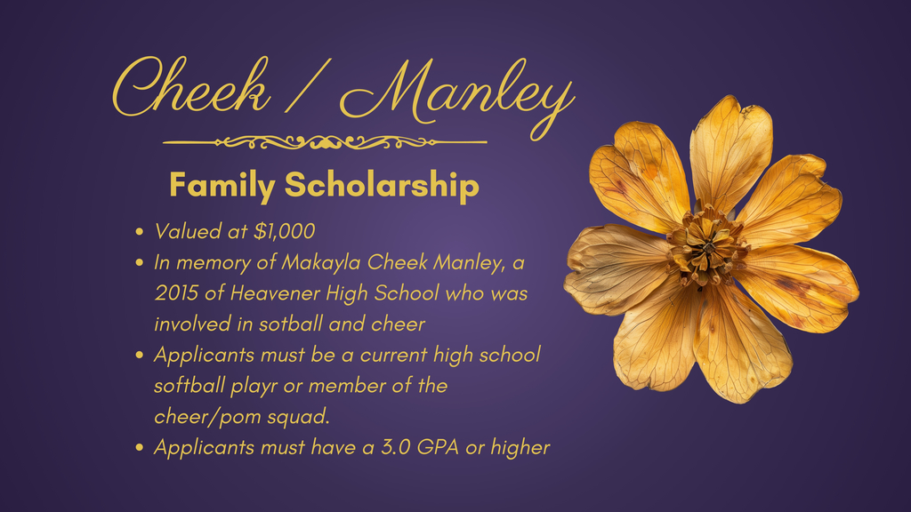 Cheek Manley Scholarship
