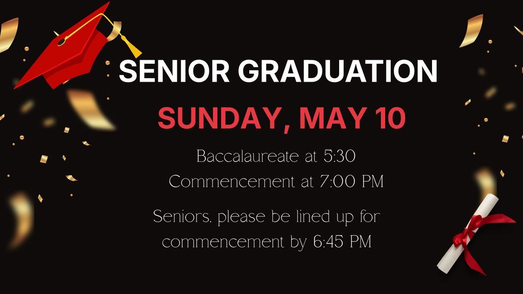 graduation times
