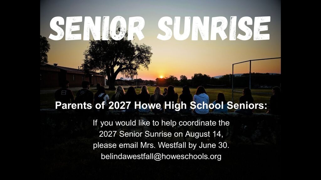 senior sunrise