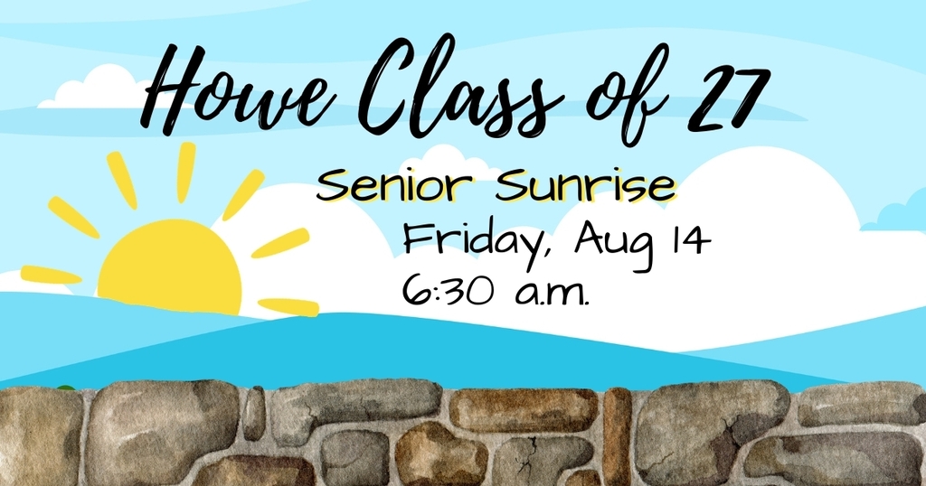 Senior Sunrise Friday August 14 at 6:30 a.m.