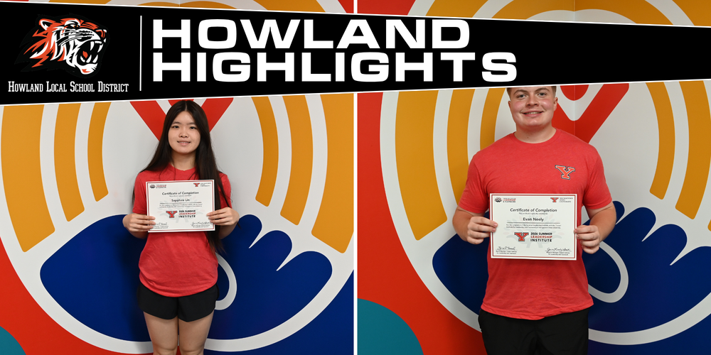 Evan Neely and Sapphire Lin participate in the Tressel Institute’s 2026 Summer Leadership Institute at Youngstown State University.